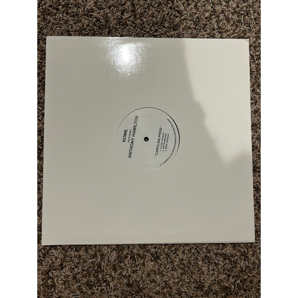 NOMB. Featuring Anthony Hamilton‎ Carolina Pride 12" Vinyl Single Hip Hop Geffen